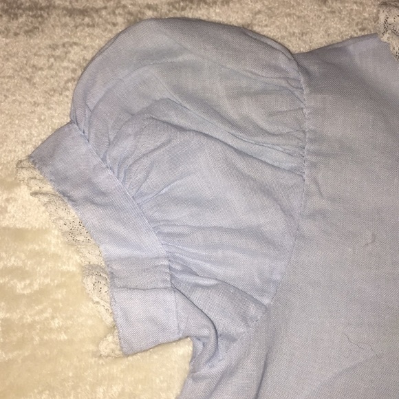 Fellman Bro’s Hand Made Sz 0-3 mos cotton dress - Picture 4 of 8